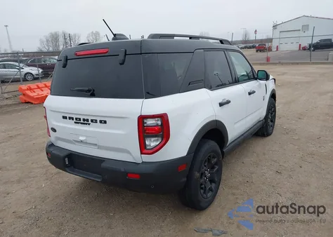 2025 Ford Bronco Sport Big Bend z USA, uszkodzony, nr VIN 3FMCR9BN5SRF48574